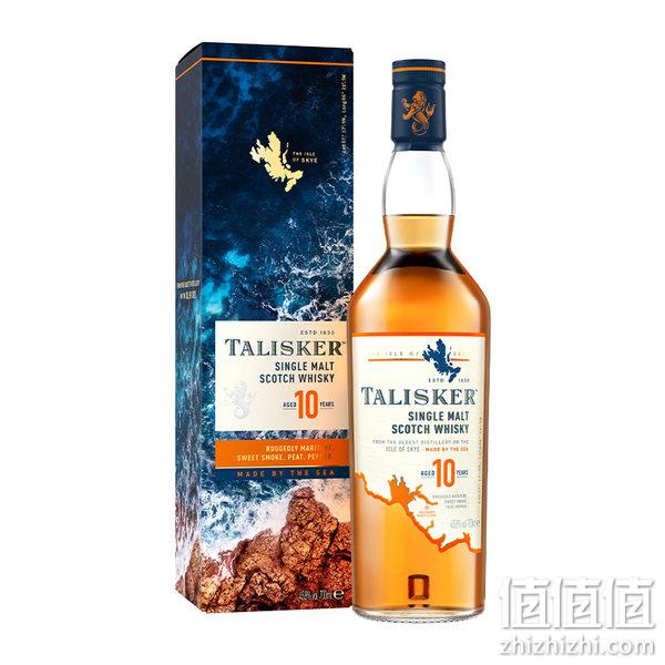 英国原装进口，Talisker 泰斯卡 10年单一麦芽苏格兰威士忌 700ml 史低189元包邮（多重优惠） 值值值-买手聚集的地方