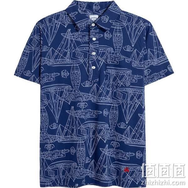 Brooks Brothers 布克兄弟 男士纯棉印花短袖Polo衫 353.74元起（天猫旗舰店1190元） 值值值-买手聚集的地方
