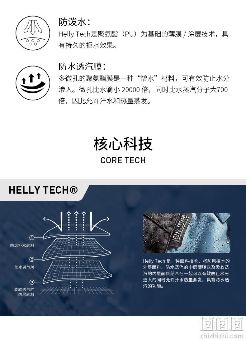 Helly Hansen 哈雷汉森 Crew 男士连帽轻量防水保暖抓绒内里航海夹克33874 738.59元（天猫旗舰店1980元） 值值值-买手聚集的地方