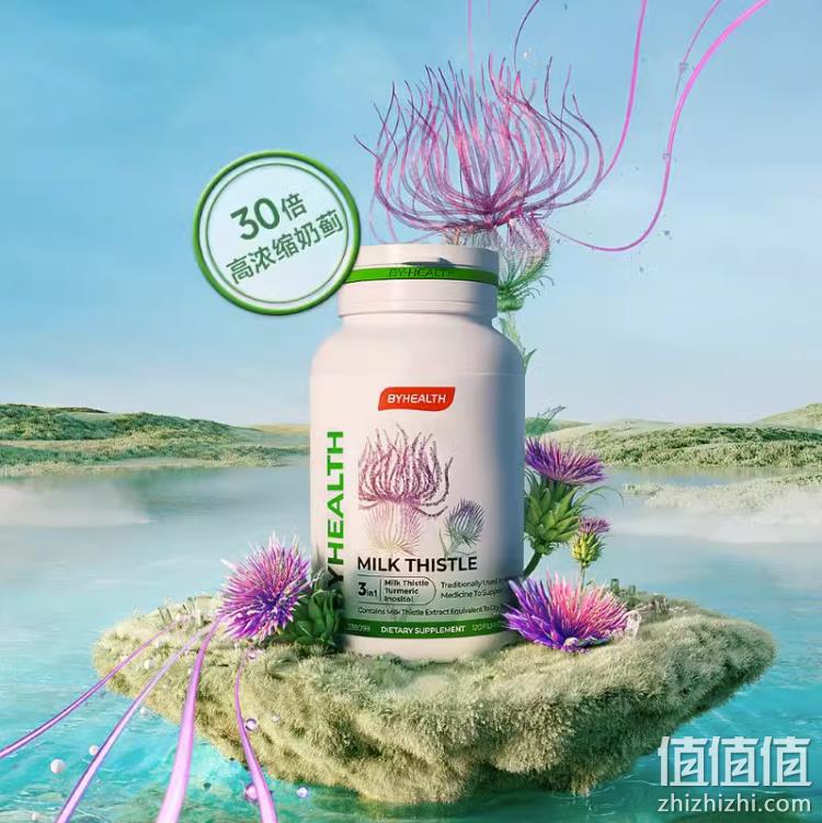 澳洲版本，By-Health 汤臣倍健 奶蓟草护肝片 120片*3瓶 212.8元包税包邮（70.9元/瓶） 值值值-买手聚集的地方