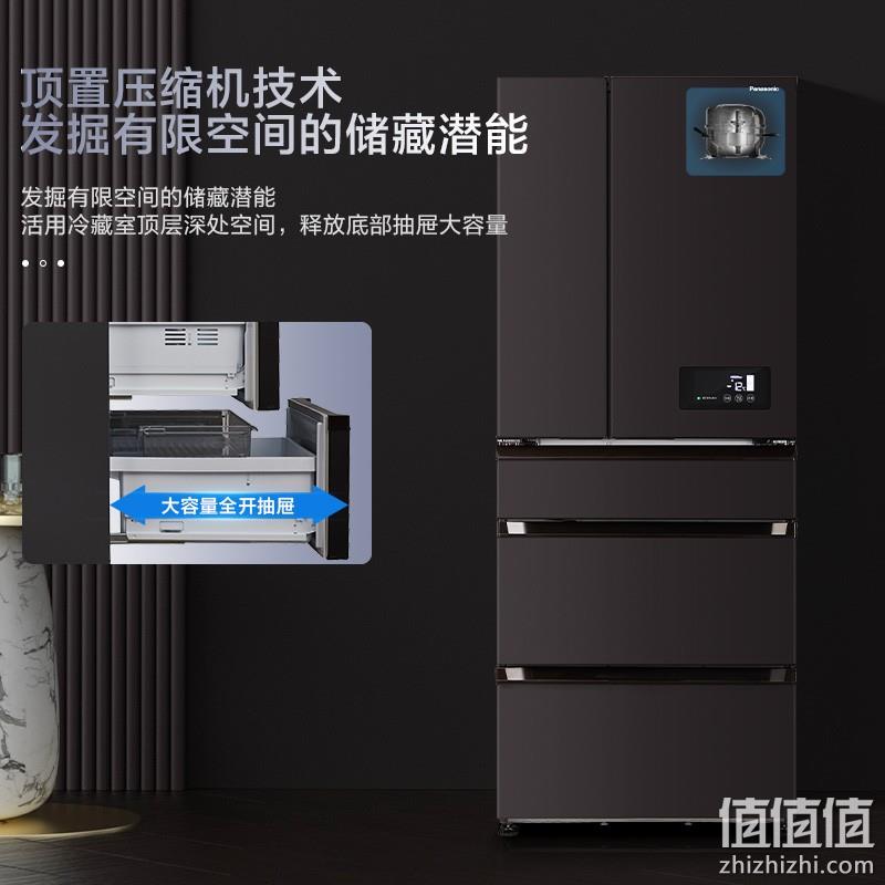 Panasonic 松下 NR-EE53WGB-K 风冷多门冰箱 532L 新低4610元包邮（需领券） 值值值-买手聚集的地方