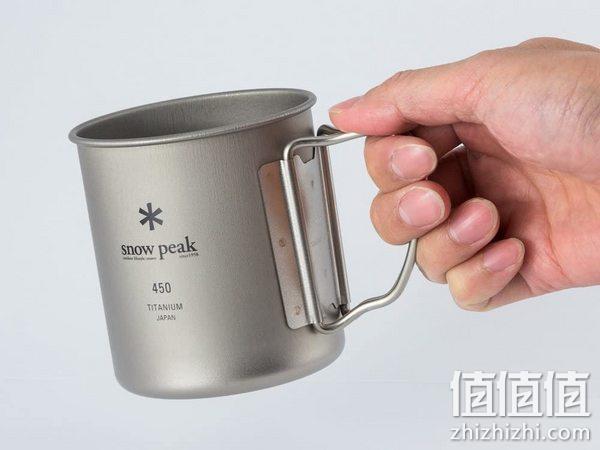 日本顶级户外品牌，Snow Peak 雪峰 钛金属单层马克杯套装 450mL+300mL 新低272元 值值值-买手聚集的地方