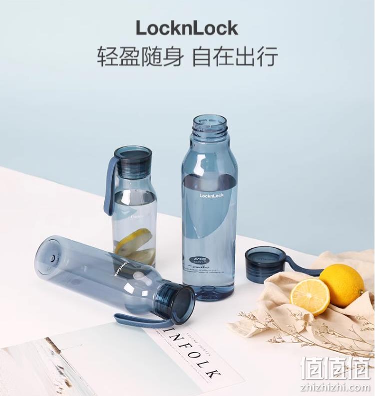 LOCK&LOCK 乐扣乐扣 Tritan全透明运动水杯 350ml/550ml 31元包邮（需领券） 值值值-买手聚集的地方