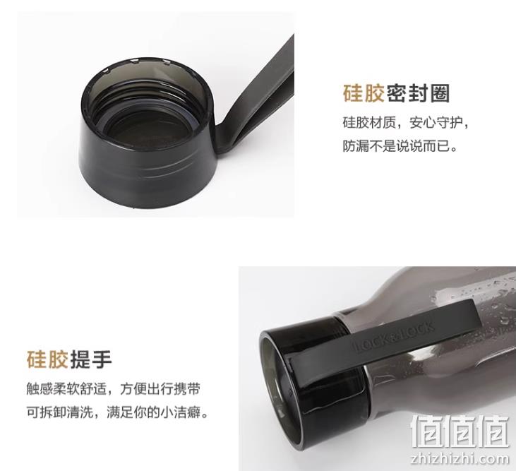 LOCK&LOCK 乐扣乐扣 Tritan全透明运动水杯 350ml/550ml 31元包邮（需领券） 值值值-买手聚集的地方