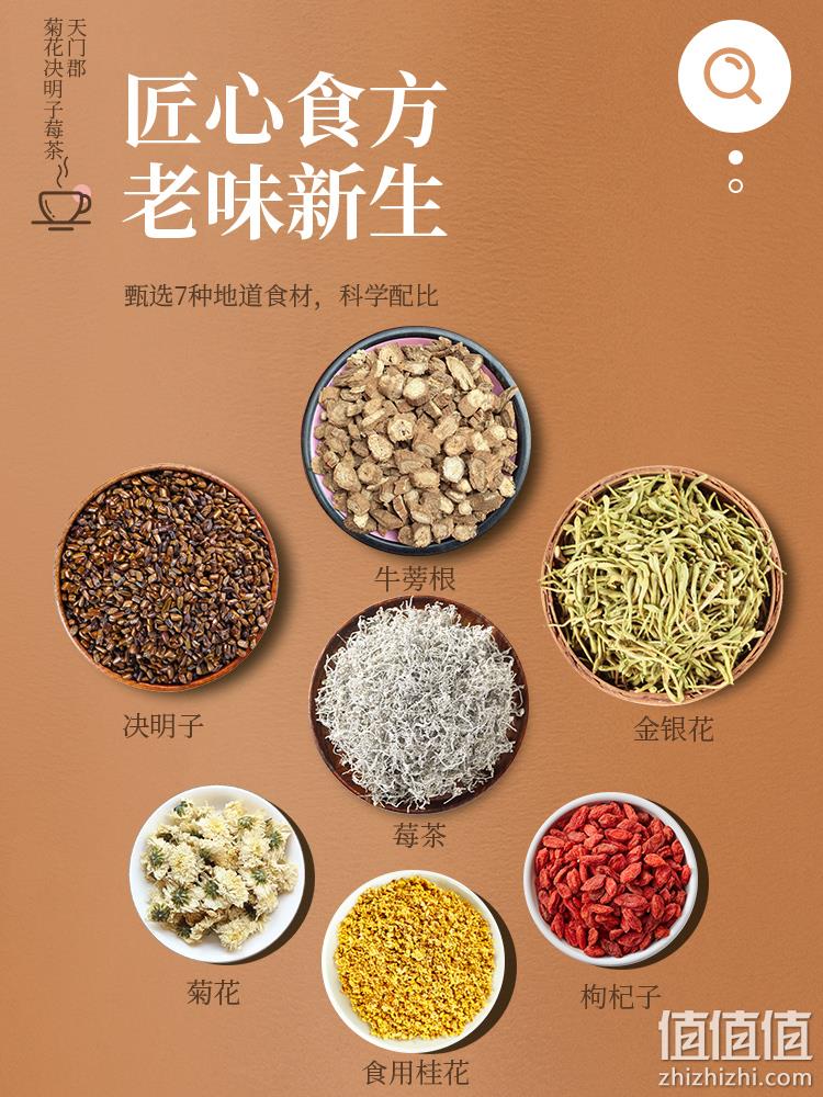 史低！莓茶国标制定者 天门郡 菊花决明子莓茶 150g*2盒 19.9元包邮，折合9.9元/盒 值值值-买手聚集的地方