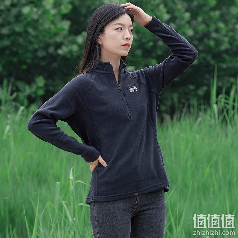 Mountain Hardwear 山浩 Polartec® 女士1/4拉链抓绒外套 1989161446 新低328.95元 值值值-买手聚集的地方