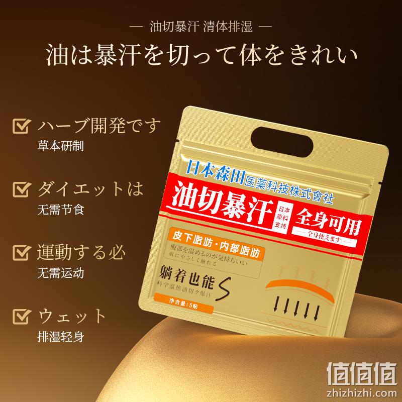 Peau De Deesse 油切暴汗贴（全身可用）5贴*2件 29.9元包邮（双重优惠） 值值值-买手聚集的地方