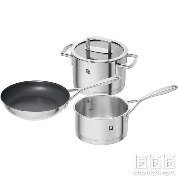 Zwilling 双立人 Vitality系列 不锈钢锅具3件套 617.47元（可3件92折） 值值值-买手聚集的地方