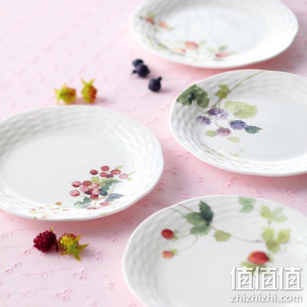Narumi 鸣海 露西花园 5只装骨瓷盘 96010-21901 218.7元（3件9折） 值值值-买手聚集的地方