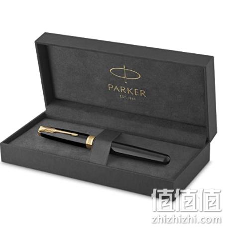 Parker 派克 Sonnet 卓尔系列 磨砂黑杆金夹 23K镀金钢笔 M尖（1931495） 450.25元 值值值-买手聚集的地方