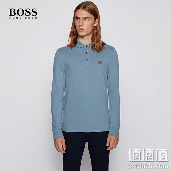 Boss Hugo Boss 雨果·博斯 Passerby 男士纯棉长袖Polo衫 50387465 新低317.99元 值值值-买手聚集的地方