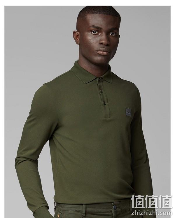 Boss Hugo Boss 雨果·博斯 Passerby 男士纯棉长袖Polo衫 50387465 新低317.99元 值值值-买手聚集的地方