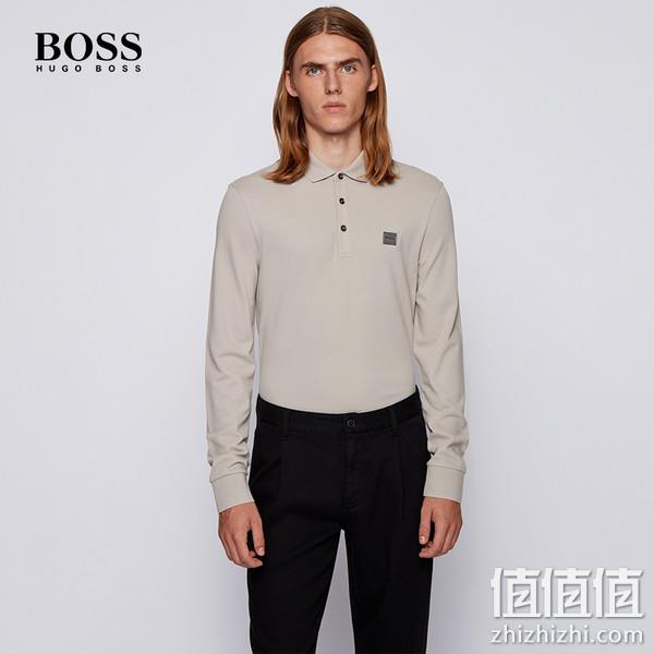 Boss Hugo Boss 雨果·博斯 Passerby 男士纯棉长袖Polo衫 50387465 新低317.99元 值值值-买手聚集的地方