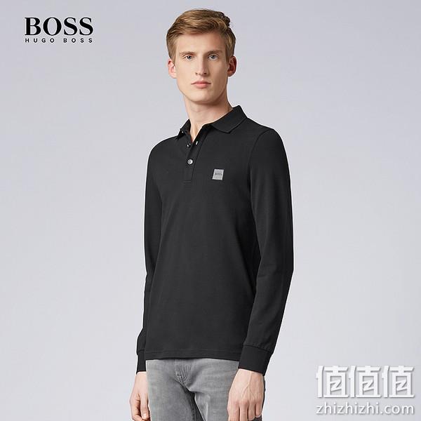 Boss Hugo Boss 雨果·博斯 Passerby 男士纯棉长袖Polo衫 50387465 新低317.99元 值值值-买手聚集的地方