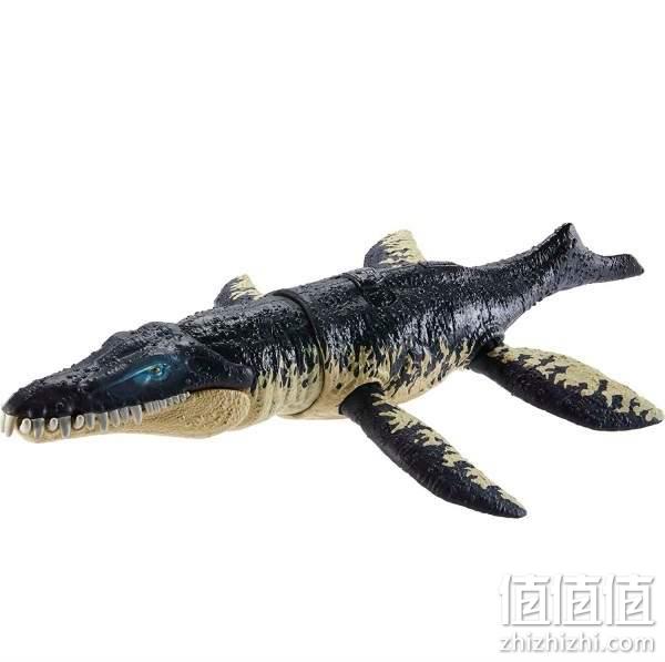 Mattel美泰出品，Jurassic World 侏罗纪世界 Kronosaurus 克柔龙 恐龙公仔 109.56元（可3件92折） 值值值-买手聚集的地方