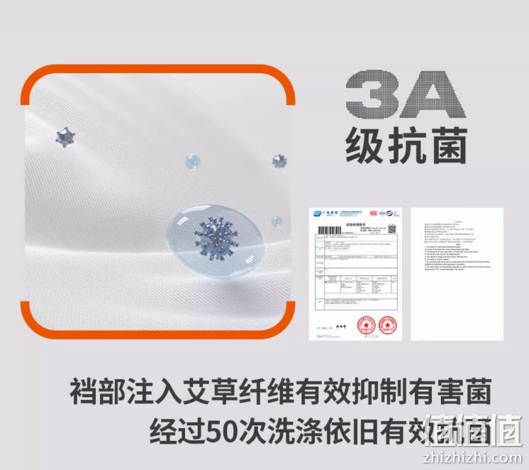 三枪 男士3A纯棉无痕艾草抗菌内裤 3条 39.9元包邮（双重优惠） 值值值-买手聚集的地方