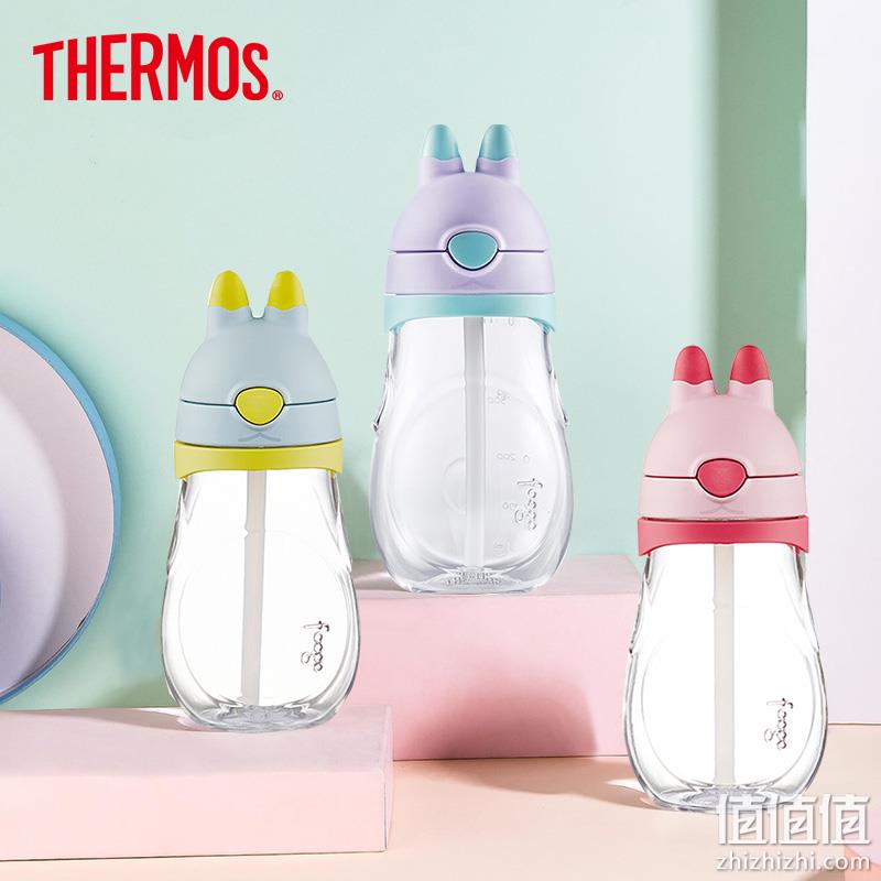 THERMOS 膳魔师 BBSH-420 防摔兔耳Tritan吸管杯 420ml 新低39元包邮（需领券） 值值值-买手聚集的地方
