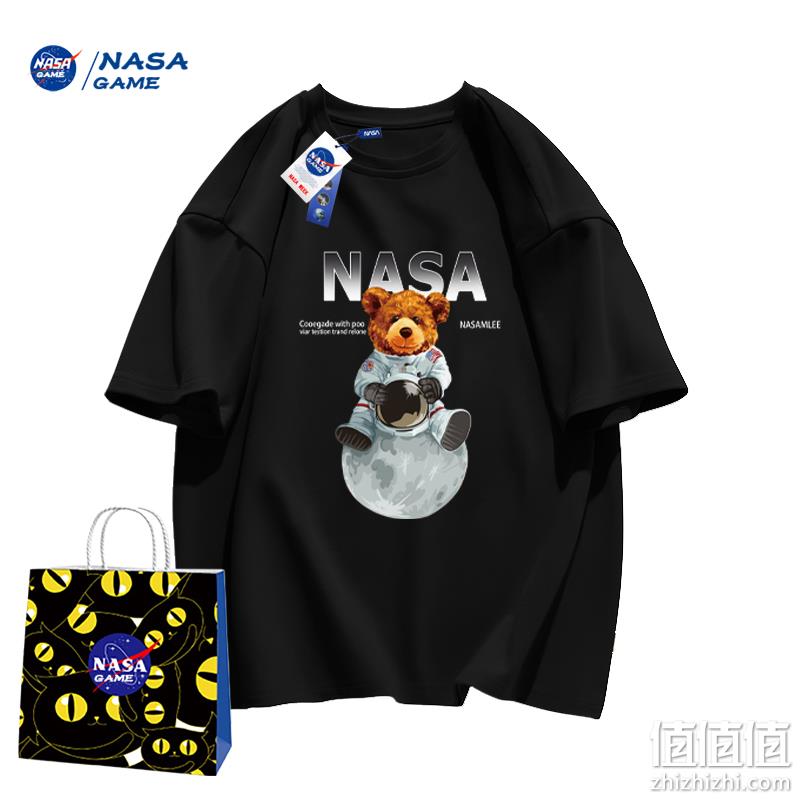 NASA GAME 2023新款男女童纯棉短袖T恤 （100~150码）多花色 新低16.9元包邮（需领券） 值值值-买手聚集的地方