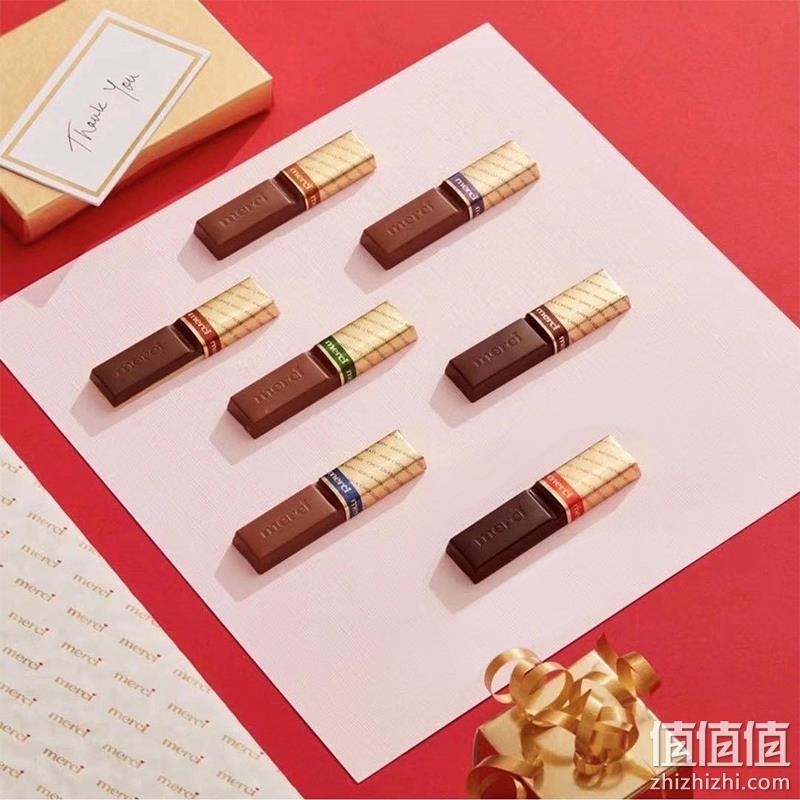 德国进口，merci 蜜思 混合牛奶巧克力 250g礼盒*4件 99.6元包邮包税（拍4件） 值值值-买手聚集的地方