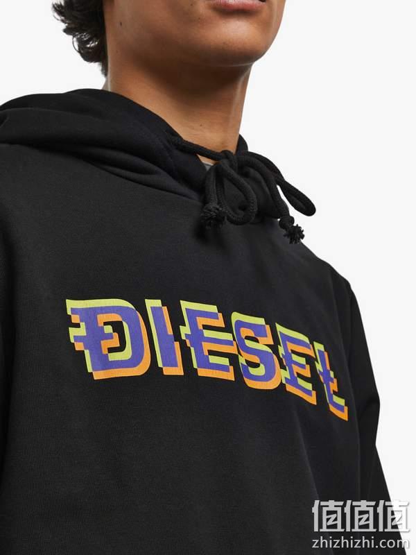 Diesel 迪赛 S-Ginn-K27 男士休闲连帽卫衣 391元（可3件92折） 值值值-买手聚集的地方