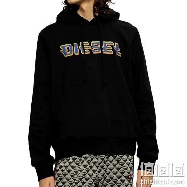 Diesel 迪赛 S-Ginn-K27 男士休闲连帽卫衣 391元（可3件92折） 值值值-买手聚集的地方