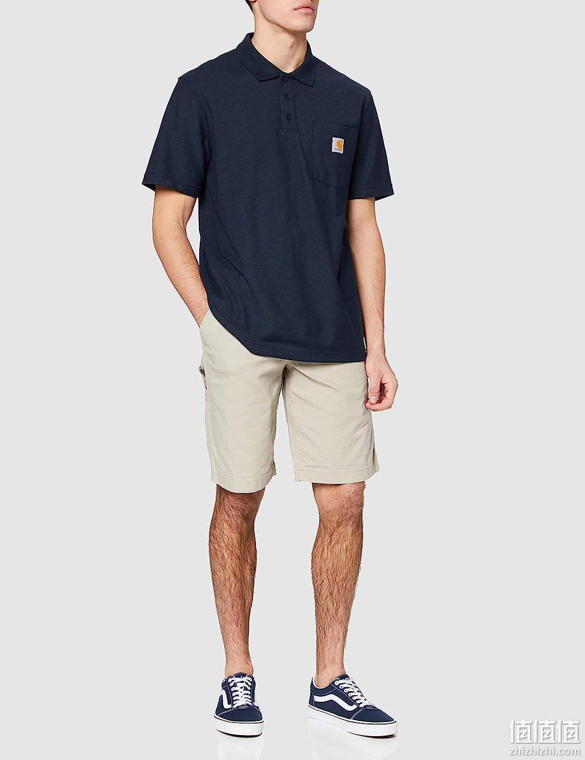 Carhartt 男士户外工装风短袖Polo衫 K570 181.58元 值值值-买手聚集的地方
