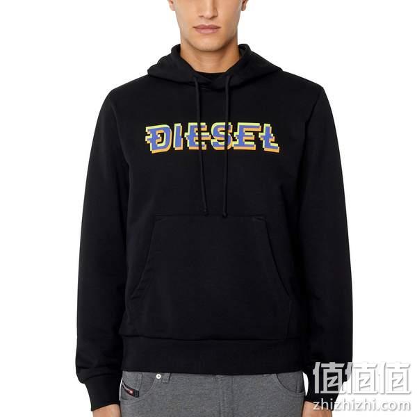 Diesel 迪赛 S-Ginn-K27 男士休闲连帽卫衣 391元（可3件92折） 值值值-买手聚集的地方