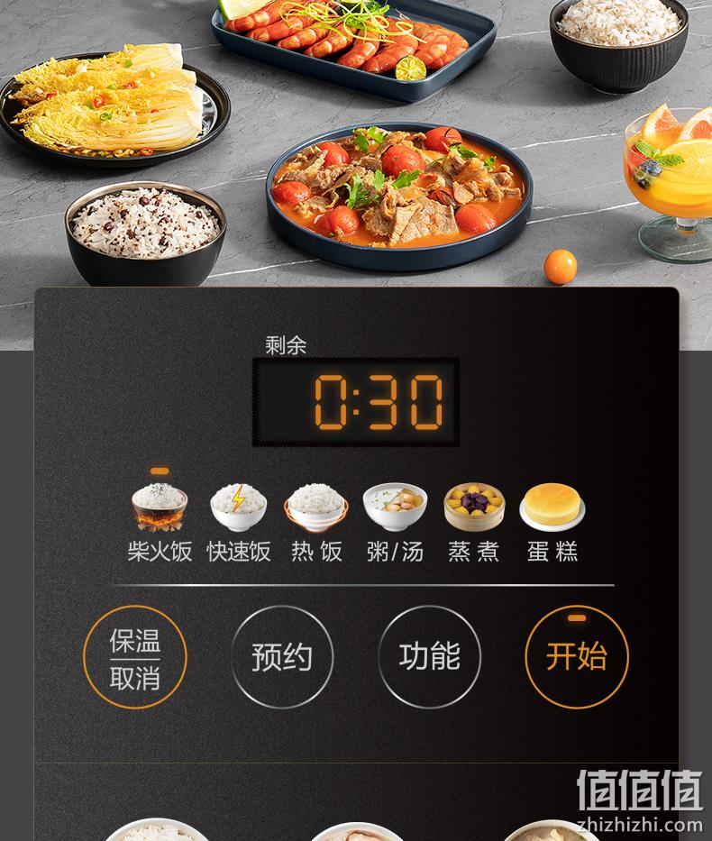 Plus会员，Midea 美的 MB-RE416 聚能焖香柴火饭电饭煲4L 新低129元包邮（晒单返30元后） 值值值-买手聚集的地方