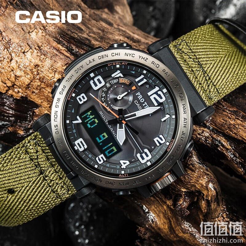 Casio 卡西欧 Pro Trek系列 PRG-600YB-3CR 男款太阳能手表 1272元（京东3290元） 值值值-买手聚集的地方