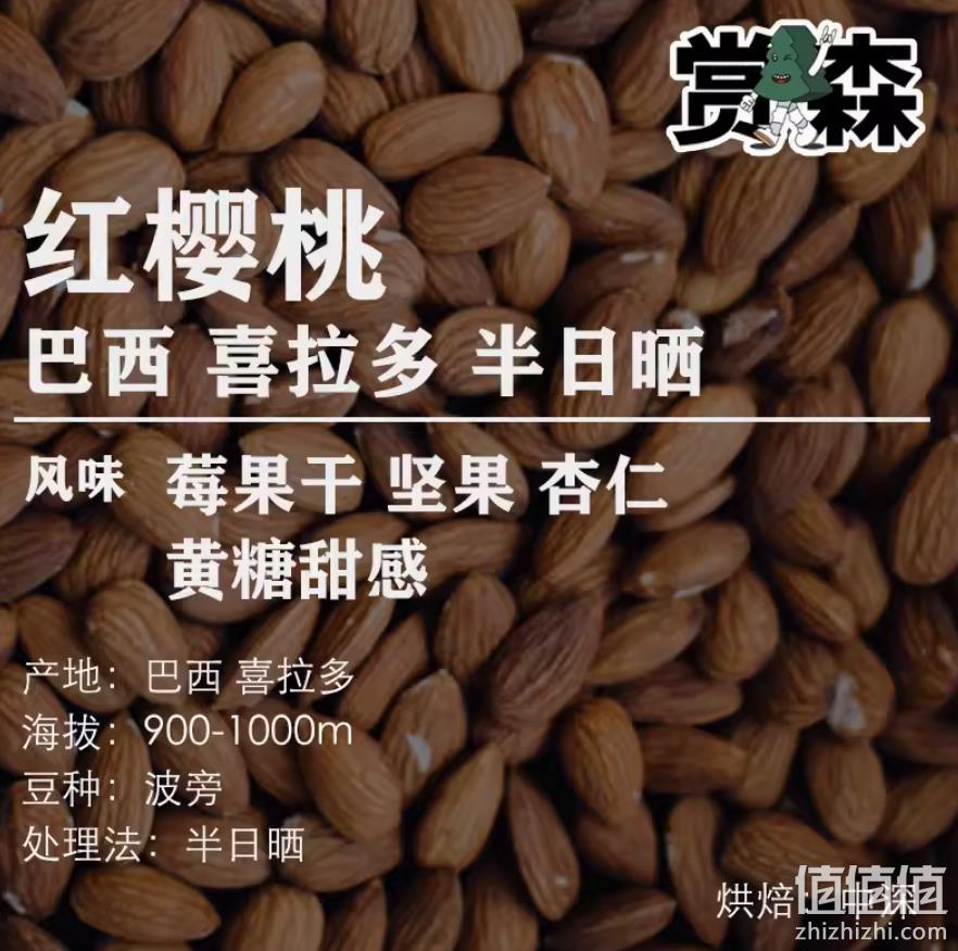 赏森 红樱桃半日晒 巴西精品手冲咖啡豆 200g*2件 39.8元包邮（拍2件） 值值值-买手聚集的地方