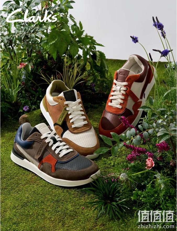 Clarks 其乐 RaceLite Tor轻跑系列 男士复古休闲运动鞋 261681917 479元包邮（5色码全） 值值值-买手聚集的地方
