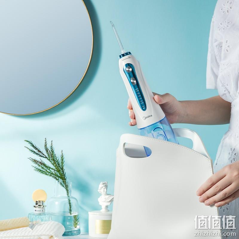 Midea 美的 MC-BJ0101 小蓝鲸冲牙器 自带5个喷嘴 149元包邮（需领券） 值值值-买手聚集的地方