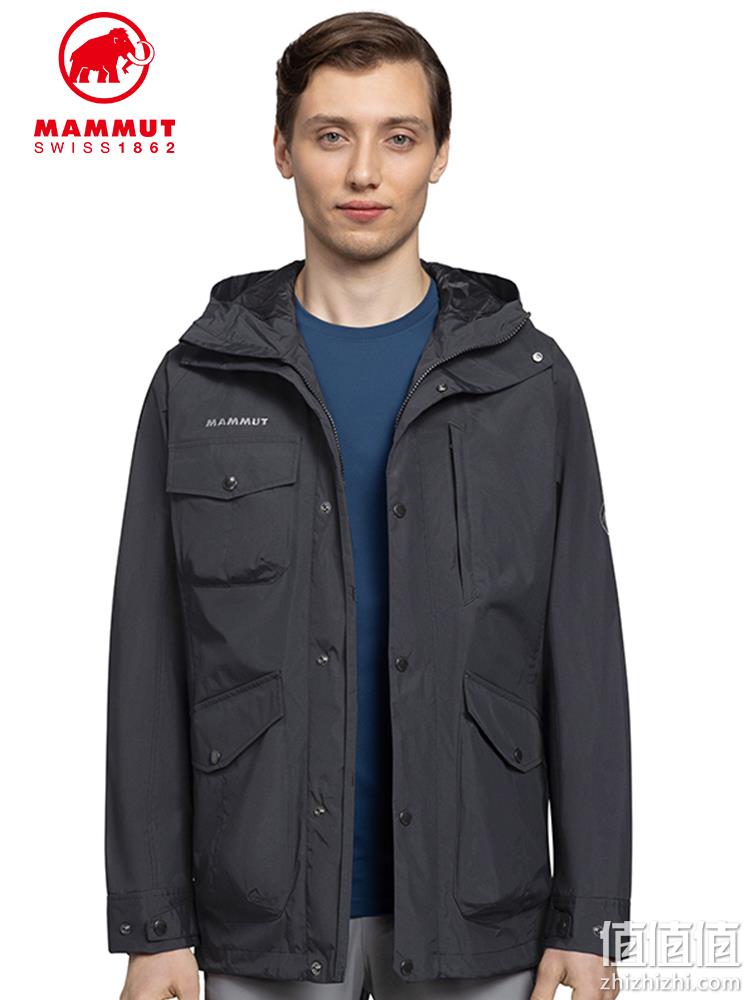 Mammut 猛犸象 Mountain 男士防风防泼水软壳派克大衣1011-01950 1018.54元（天猫旗舰店2798元） 值值值-买手聚集的地方