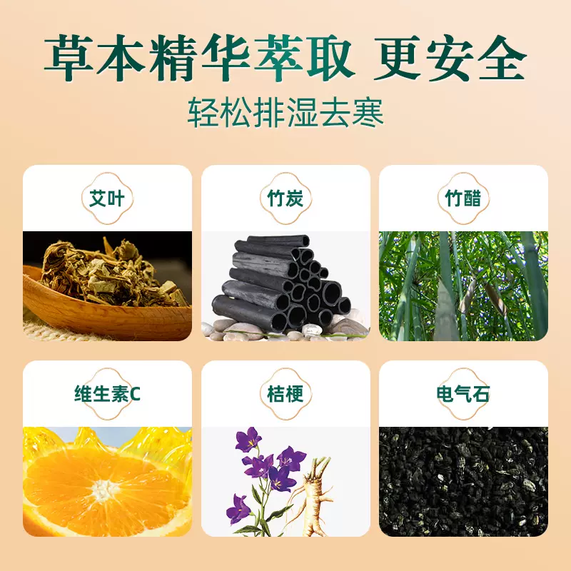 仁和 老北京艾草足贴50片 14.9元包邮（需领券） 值值值-买手聚集的地方