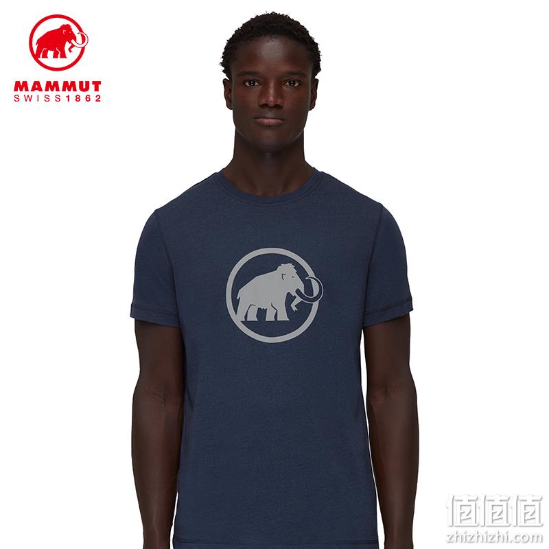 MAMMUT 猛犸象 Core 23夏季新款男士轻便柔软短袖T恤  1017-04051 新低177.15元 值值值-买手聚集的地方