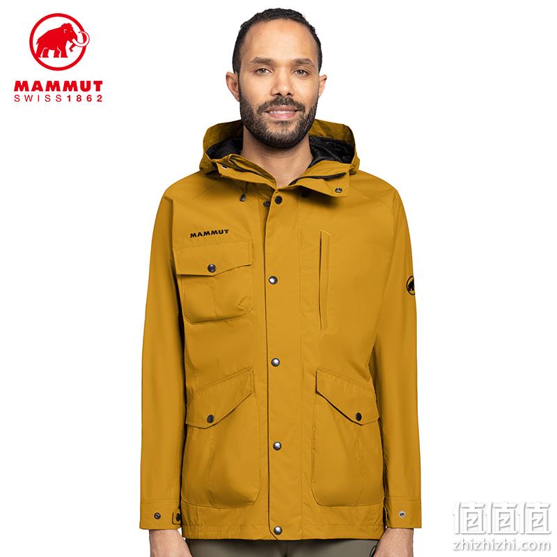 Mammut 猛犸象 Mountain 男士防风防泼水软壳派克大衣1011-01950 1018.54元（天猫旗舰店2798元） 值值值-买手聚集的地方