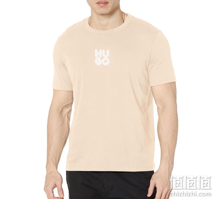 HUGO Hugo Boss 雨果·博斯 男士喷雾标志休闲T恤 248.34元 值值值-买手聚集的地方