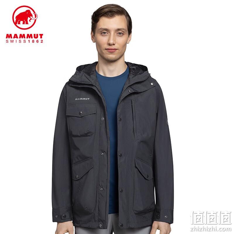Mammut 猛犸象 Mountain 男士防风防泼水软壳派克大衣1011-01950 1018.54元（天猫旗舰店2798元） 值值值-买手聚集的地方