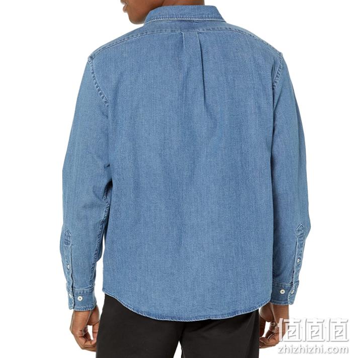 Brooks Brothers 布克兄弟 男士弹力牛仔长袖衬衫 490.46元 值值值-买手聚集的地方