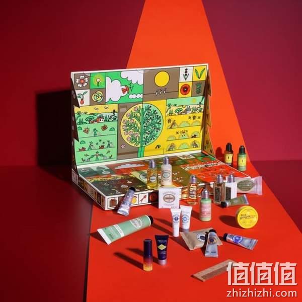 L'occitane 欧舒丹 2022年圣诞日历礼盒24件套 445.34元 值值值-买手聚集的地方