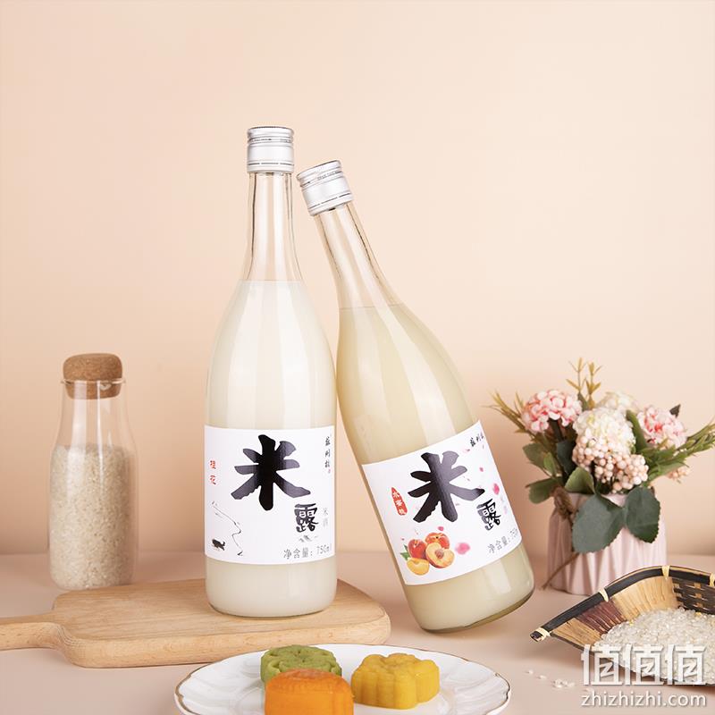 苏州桥 桂花米露0.5度糯米酒750ml*6瓶 140元包邮（折23.3元/瓶） 值值值-买手聚集的地方