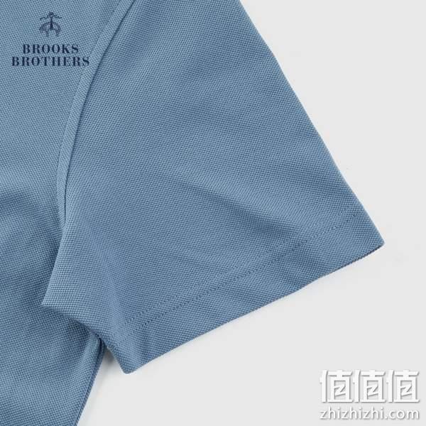 Brooks Brothers 布克兄弟 23夏新款 男士纯棉珠地网眼刺绣短袖POLO衫 390.34元（天猫折后1190元） 值值值-买手聚集的地方