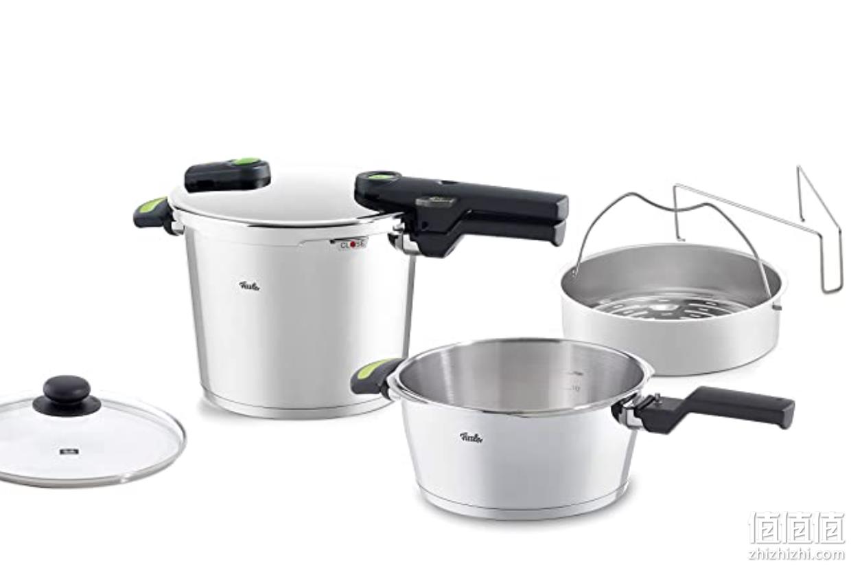 Fissler 菲仕乐 Vitaquick® Green系列 6L压力锅+3.5L压力煎锅套装 2058元 值值值-买手聚集的地方