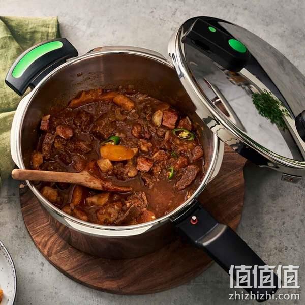 Fissler 菲仕乐 Vitaquick® Green系列 6L压力锅+3.5L压力煎锅套装 2058元 值值值-买手聚集的地方