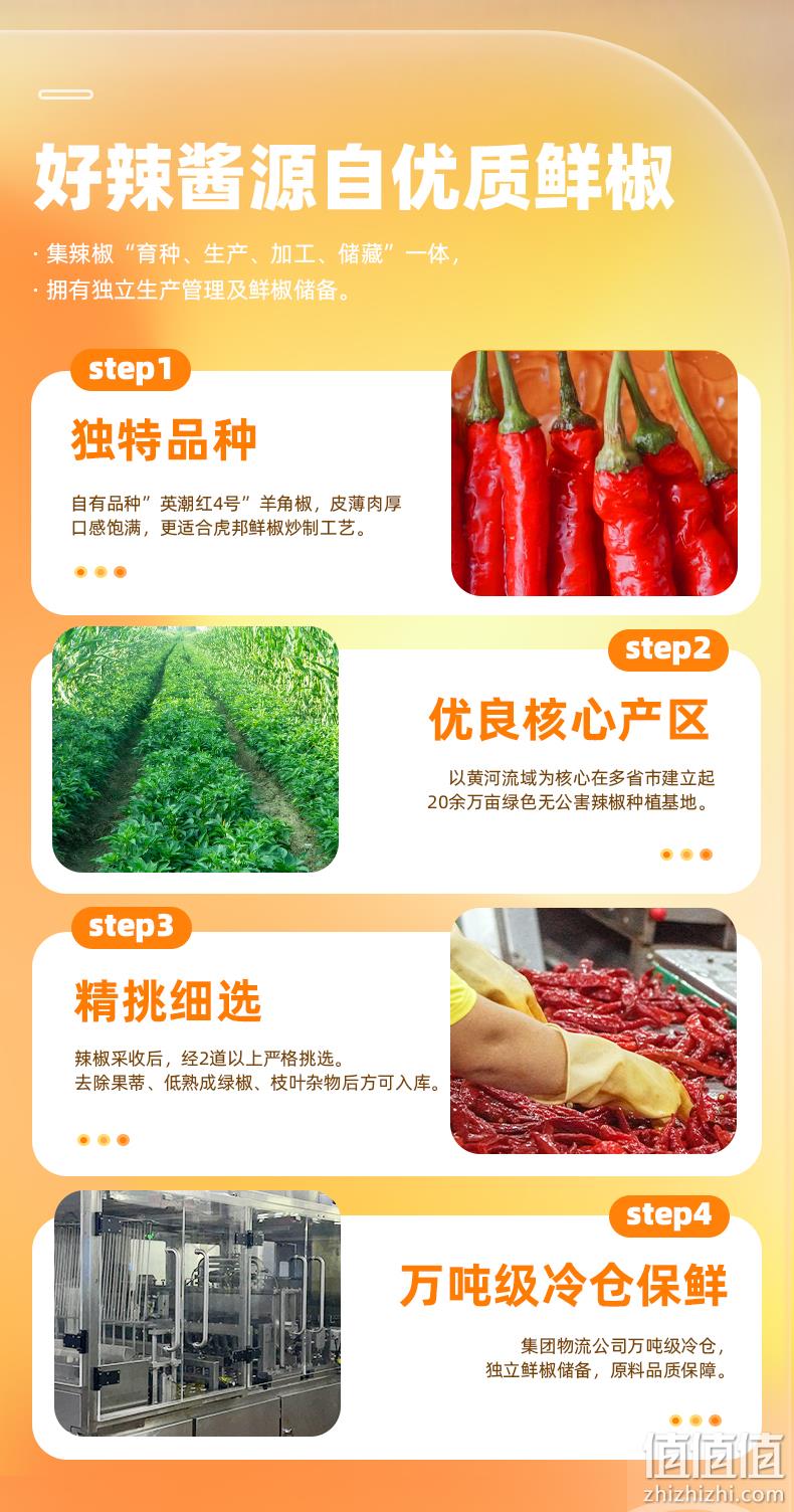 山东特产 英潮虎邦 鲁西牛肉酱/蒜蓉酱/特辣酱 50g*8罐 26.9元包邮（需领券） 值值值-买手聚集的地方
