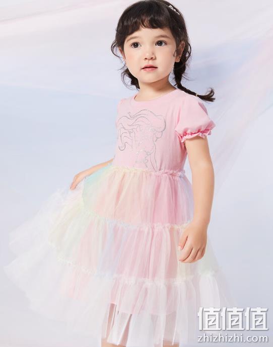 Balabala 巴拉巴拉 女童网纱连衣裙（90-140cm）3色 74.9元包邮（需领券） 值值值-买手聚集的地方