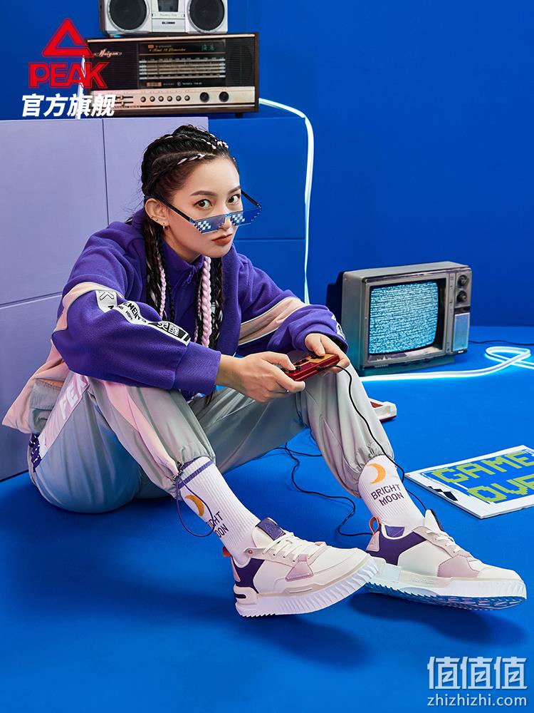 Peak 匹克 态极 玩家 情侣款复古厚底板鞋 E04887B 多色 139元包邮（需领券） 值值值-买手聚集的地方