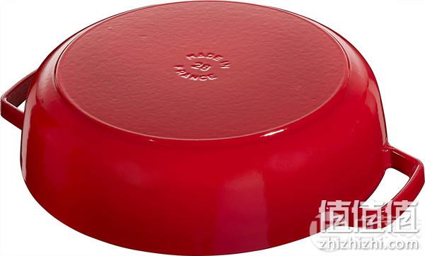 法国国宝级，Staub 珐宝 40511-474-0 圆形带盖铸铁砂锅 28cm 1067元 值值值-买手聚集的地方