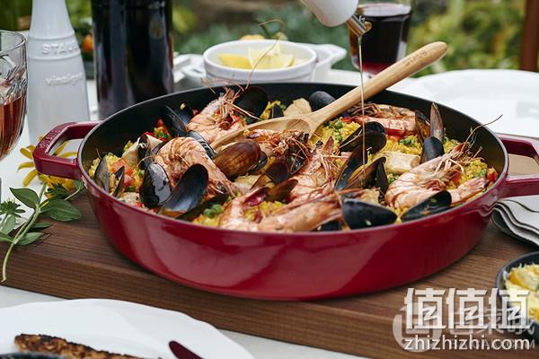 法国国宝级，Staub 珐宝 40511-474-0 圆形带盖铸铁砂锅 28cm 1067元 值值值-买手聚集的地方