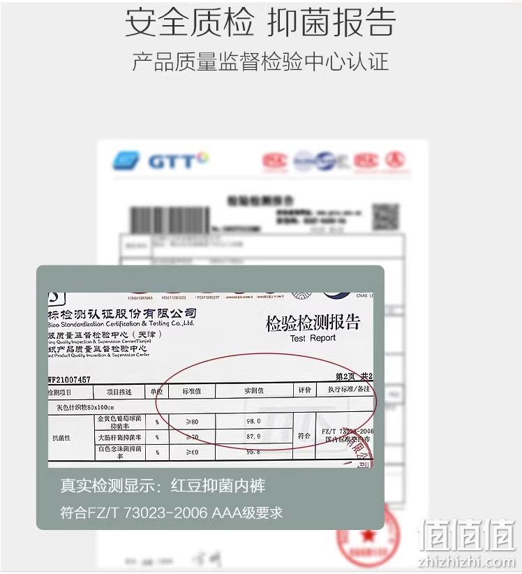 Hodo 红豆 女士纯棉3A抑菌裆中腰内裤4条装 多色 39.8元包邮（需领券） 值值值-买手聚集的地方